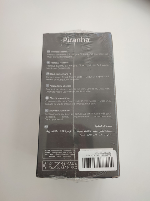 Piranha Bluetooth Hoparlör (Sıfır Ürün) - 200 TL