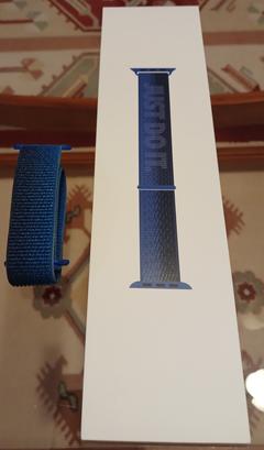 [SATILDI] -SATILIK- Apple Watch 45mm Product Red Sport Loop~~Game Royal/Midnight Navy Nike Sport Loop  200 TL