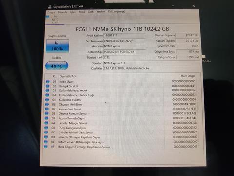 1TB PC611 M.2 NVMe SSD Disk