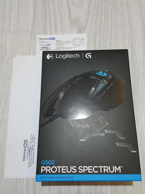 Logitech G502 Proteus Spectrum -SIFIR, TR-