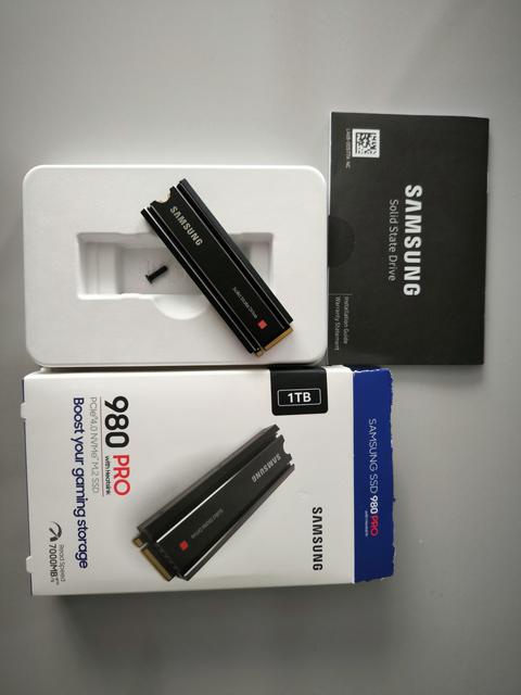 [SATILDI] Samsung 980Pro 1TB SSD Soğutuculu