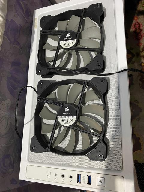 Corsair AF120 Blue led 3xfan kutulu