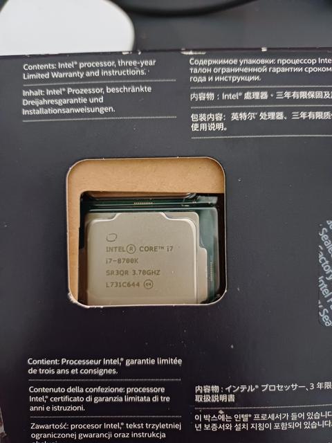 [SATILDI] -SATILIK- Intel i7 8700K 3.70 GHz