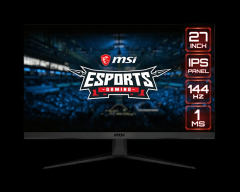 MSI 27' OPTIX G271 144Hz 1MS 1080p FHD IPS SIFIR GİBİ KONDİSYONDA TERTEMİZ - 1550 TL