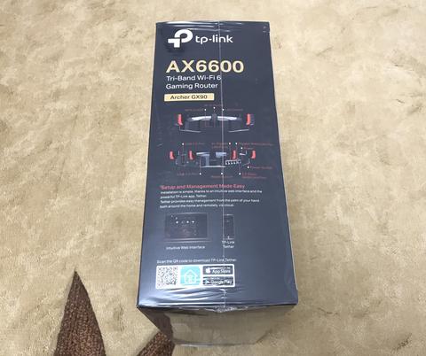TP-Link AX6600 Tri-Band WiFi 6 Archer GX90 Gaming Router / Sıfır