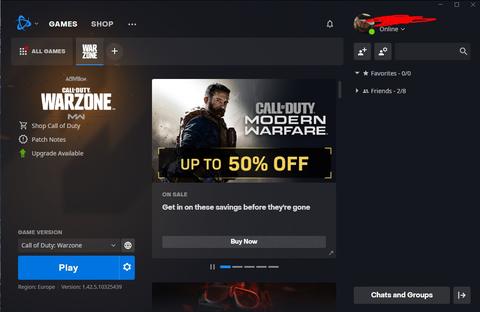 Call of Duty Modern Warfare 2019 Battle.net hesap