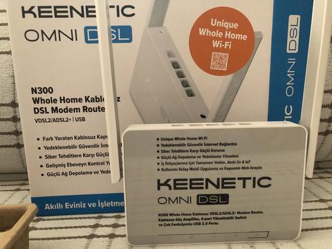 [SATILDI] Keenetic Omni DSL N300