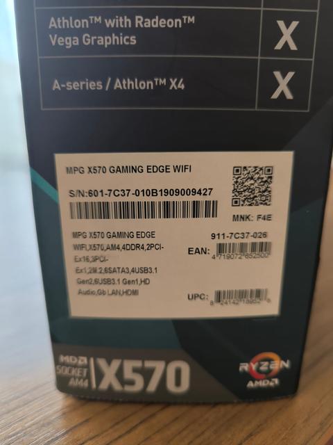 [SATILDI] MSI MPG x570 Gaming Edge Wifi