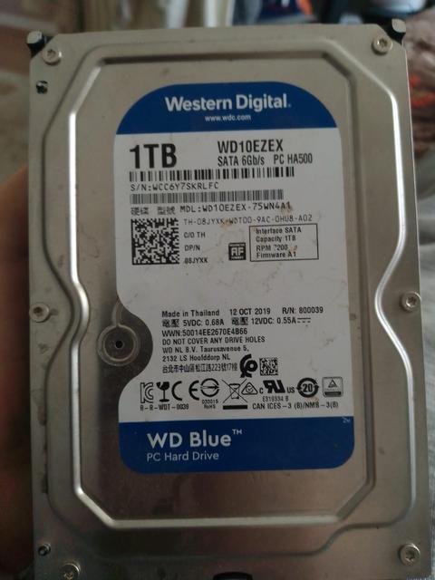 WD Blue 1TB 7200RPM Sata 3.0 64Mb HDD