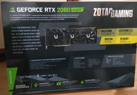 [SATILDI] Zotac RTX 2080 Super Triple Fan