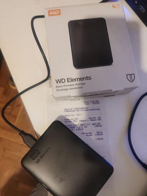 [SAT] WD Elements 4 TB