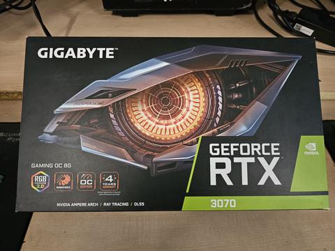 GİGABYTE GAMİNG OC RTX 3070 8 GB SIFIR KAPALI KUTU VATAN GARANTİLİ