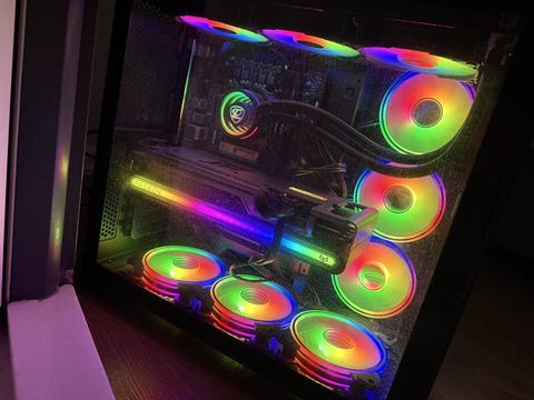 MONİTÖR DAHİL 7800xt CANAVAR SİSTEM