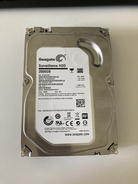 Satılık Seagate 2TB HDD