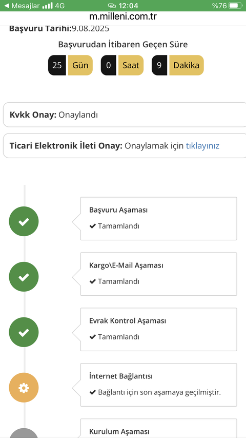 1 aydır MİLLENİCOM ve TÜRK TELEKOM hatası yüzünden internetim yok! 1ay daha beklemem gerekiyormuş