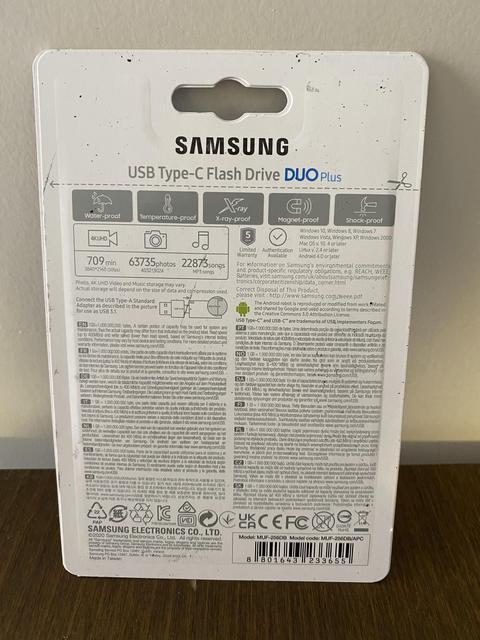 Sıfır Samsung Duo Plus 256 Gb Flash Bellek