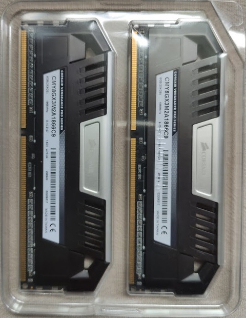 Corsair Vengeance Pro 8gb (2x4) 1866Mhz Ram