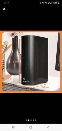 WD Elements WDBWLG0100HBK-ESN USB 3.0 10 TB Taşınabilir Harddisk