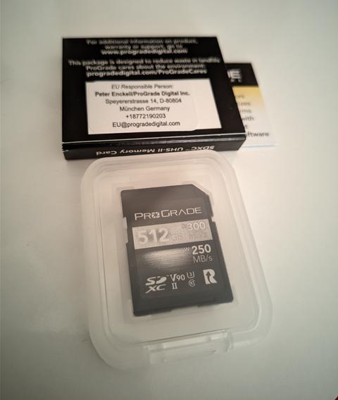 ProGrade Digital 512 GB SDXC UHS-II V90 300R SD 300MB/s Hafıza Kartı