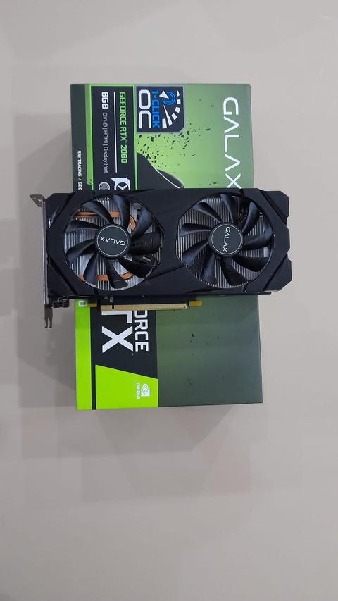 EKSİKSİZ TERTEMİZ GALAX RTX 2060