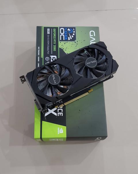 EKSİKSİZ TERTEMİZ GALAX RTX 2060