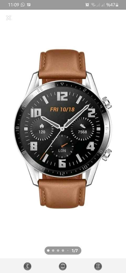 Huawei Watch GT2 Classic Akıllı Saat 46mm- Kahverengi
