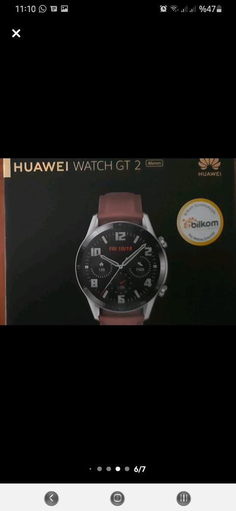 Huawei Watch GT2 Classic Akıllı Saat 46mm- Kahverengi