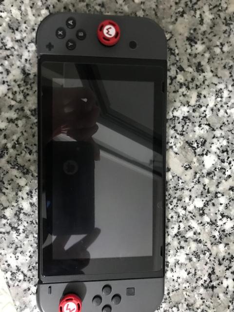 SATILDI - Nintendo Switch V2 Gri Temiz