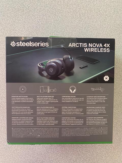 SteelSeries Arctis Nova 4X Wireless Mikrofonlu Kulak Üstü Oyuncu Kulaklığı