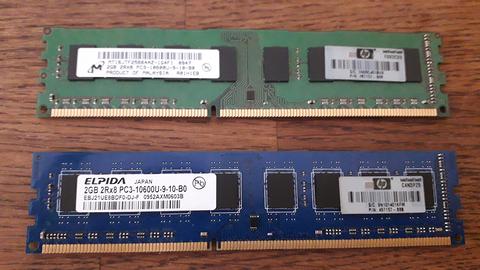 DDR3 ve DDR4 masaüstü ramler