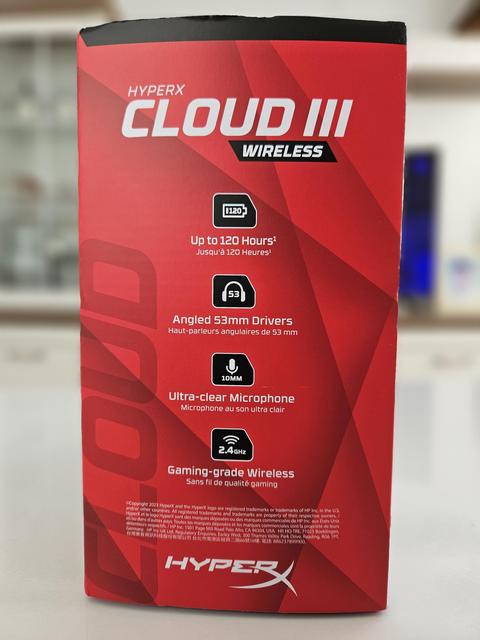 HyperX Cloud 3 Wireless Gaming Kulaklık Siyah (Sıfır)