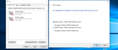 Win10 Formattan sonra ses aygıtı yok hatası