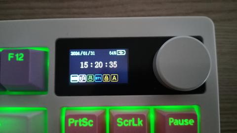 [SATILDI] iBlancod YK830 kablosuz Custom klavye