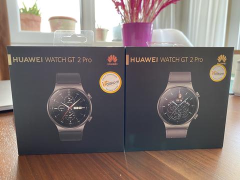 Huawei GT2 PRO 46mm Akıllı saat - Siyah ve Gri - Sıfır - Bilkom Garanti