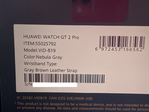 Huawei GT2 PRO 46mm Akıllı saat - Siyah ve Gri - Sıfır - Bilkom Garanti