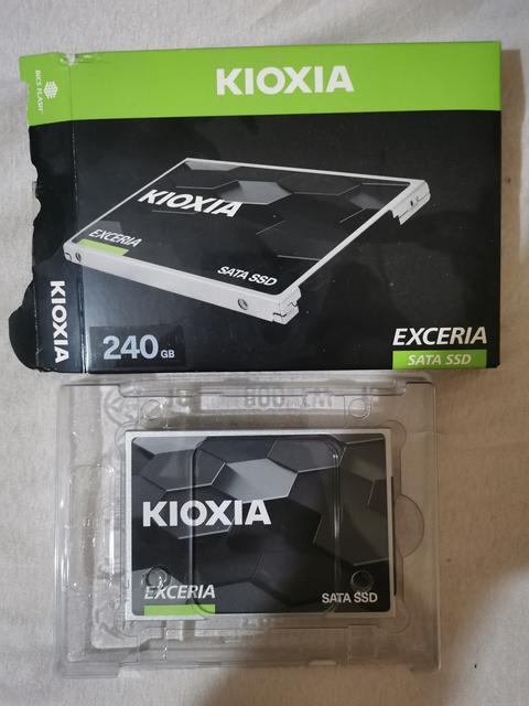 Kioxia 240GB Exceria Serisi Sata 3.0 SSD Sorunsuz