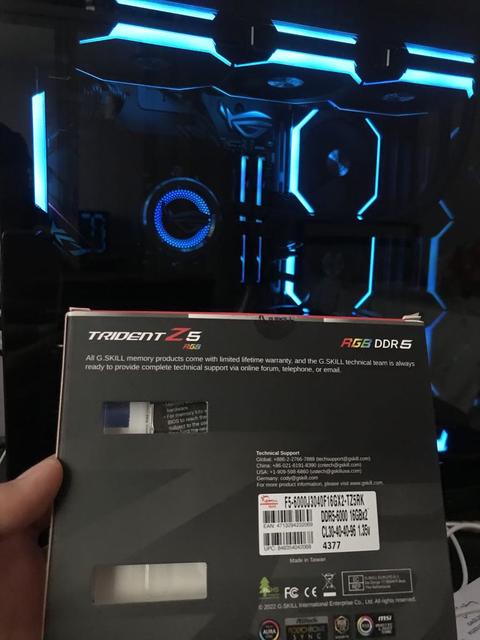 [SATILDI] G.Skill Trident Z5 RGB 32 GB 2x16 6000 MHz Cl 30 DDR5 Ram