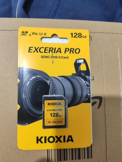 Kioxia FLA 128GB NORMALSD EXCERIA PRO UHS-II SIFIR ŞOK FİYATf