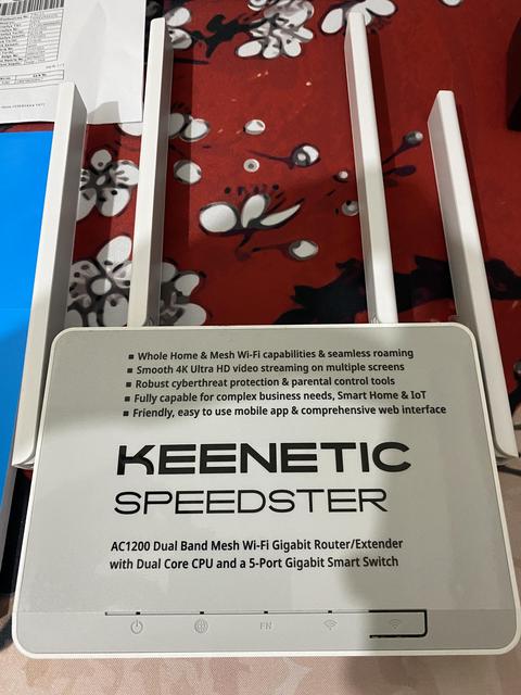 [SATILDI] Keneetic Speedster Ac1200 5Port Mesh Router