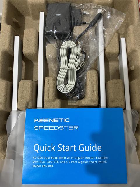 [SATILDI] Keneetic Speedster Ac1200 5Port Mesh Router