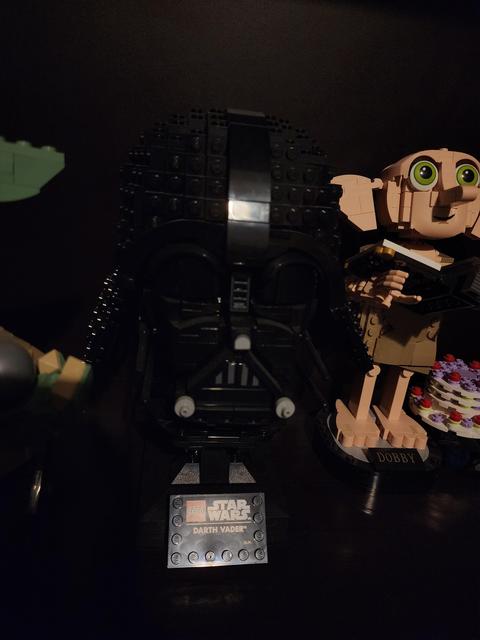 Lego Star Wars Tamamlanmış - Dart Vader (Baby Yoda satılmıştır)