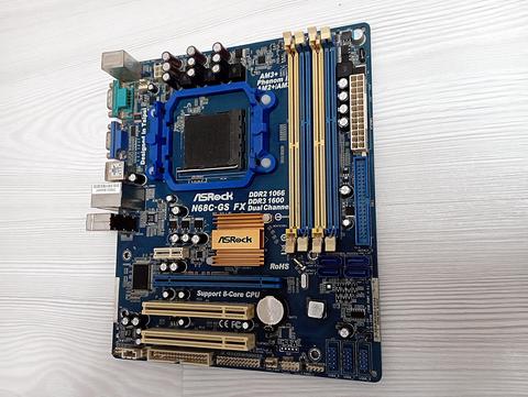 [Satıldı] Asrock N68C-GS FX Am3+ Anakart (+ses kartı)