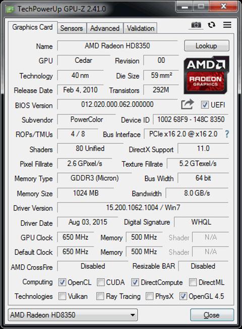 SATILIK!!! AMD RADEON HD8350 1GB EKRAN KARTI | DonanımHaber Forum