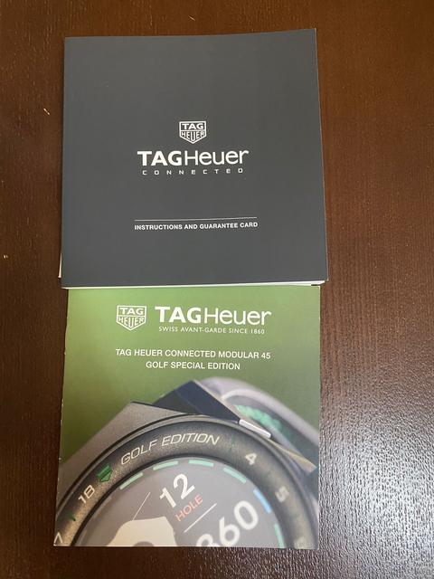 TAG HEUER CALIBRE E4 SBG8A Connected Watch Golf Edition