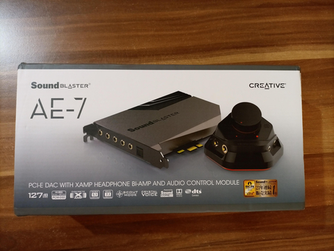 Creative Sound Blaster AE-7 Hi-res PCI-e Gaming Ses Kartı (SB1521 REV) - İki Haftalık - 2.000 TL