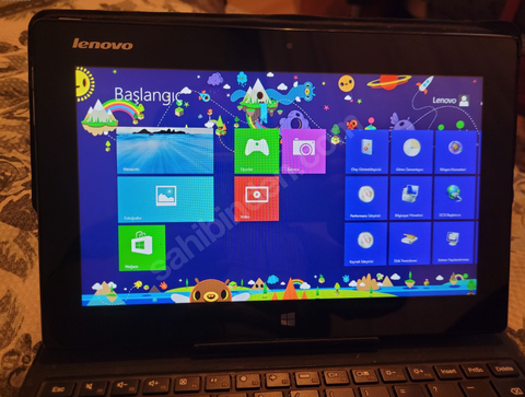 windows tablet. lenovo miix10 64gb (satılık)