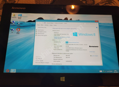 windows tablet. lenovo miix10 64gb (satılık)