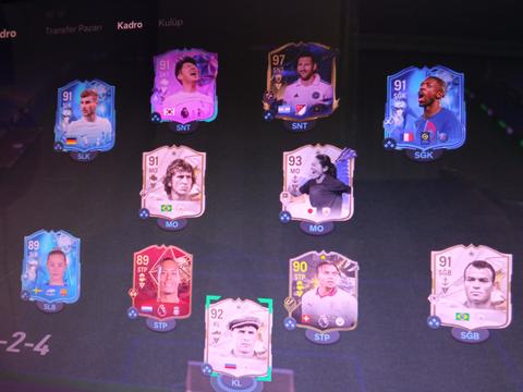 Satılık ps5/4 şanslı hesap Toty Messi fantezi dembele