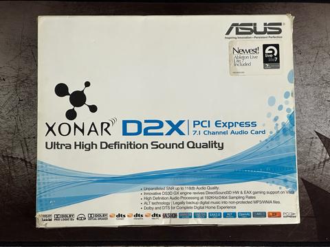 Asus XONAR D2X PCI Express 7.1 Ses Kartı