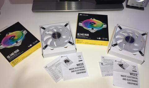 [Satıldı] Corsair QL140 RGB 140mm PWM Beyaz Fan